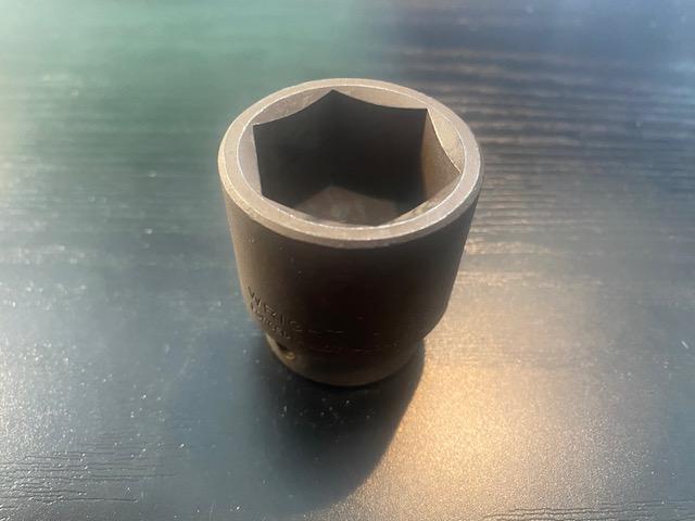 Wright Tool 1/2Inch Drive 6 Point Standard Impact Socket - 1-3/16Inch 4838 USA