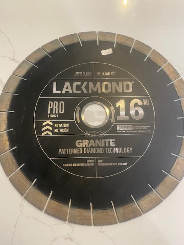 Lackmond 16" Diamond Granite Saw Blade 1100127