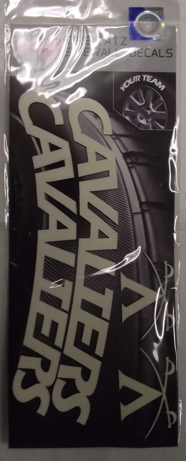 NCAA College Teams Tire Tatz Sidewall Car Truck Decals Set of 2 USA