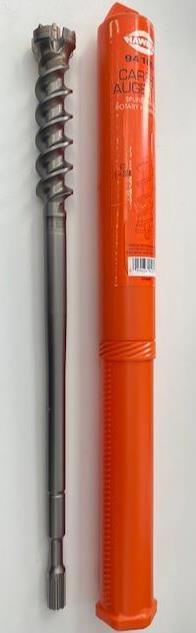 Hawera 94105 1-3/4" x 18" x 24" Spline Shank Rotary Hammer Auger Drill Bit Germa