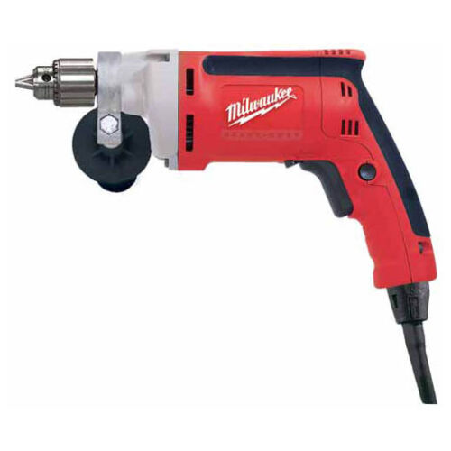 Milwaukee 0100-20 Magnum 1/4" Corded Electric Drill – 7 Amp, 2500 RPM, Keyed Chuck