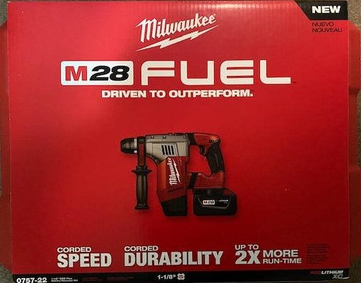 Milwaukee 0757-22 M28 Fuel Cordless Rotary Hammer