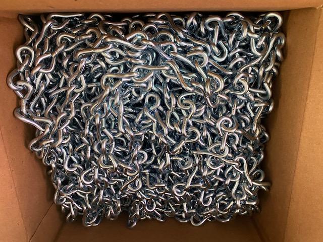 Campbell 0800824 Weldless Single Jack Chain #8 Trade 100ft.