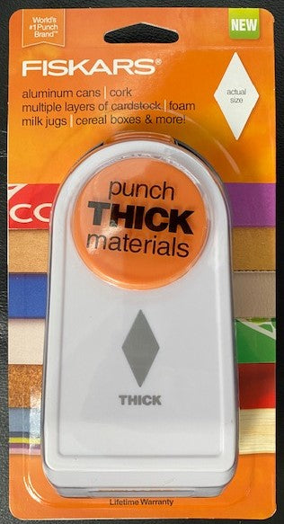 Fiskars 109260-1001 1.5" Diamond Thick Material Punch