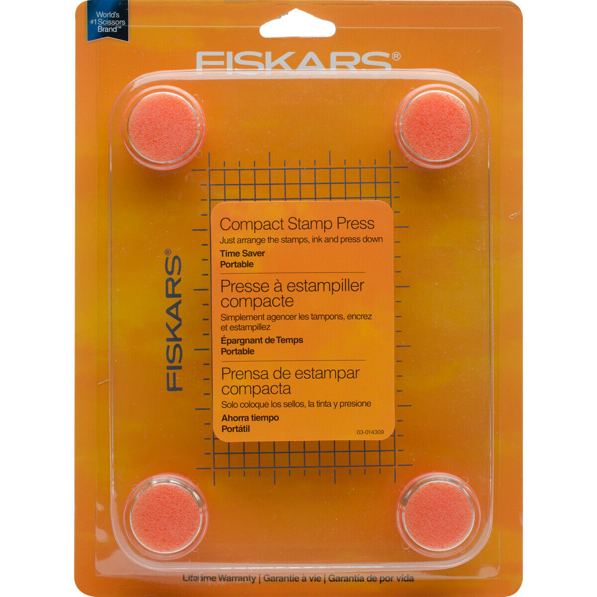 Fiskars 129580 3" x 5" Compact Stamp Press