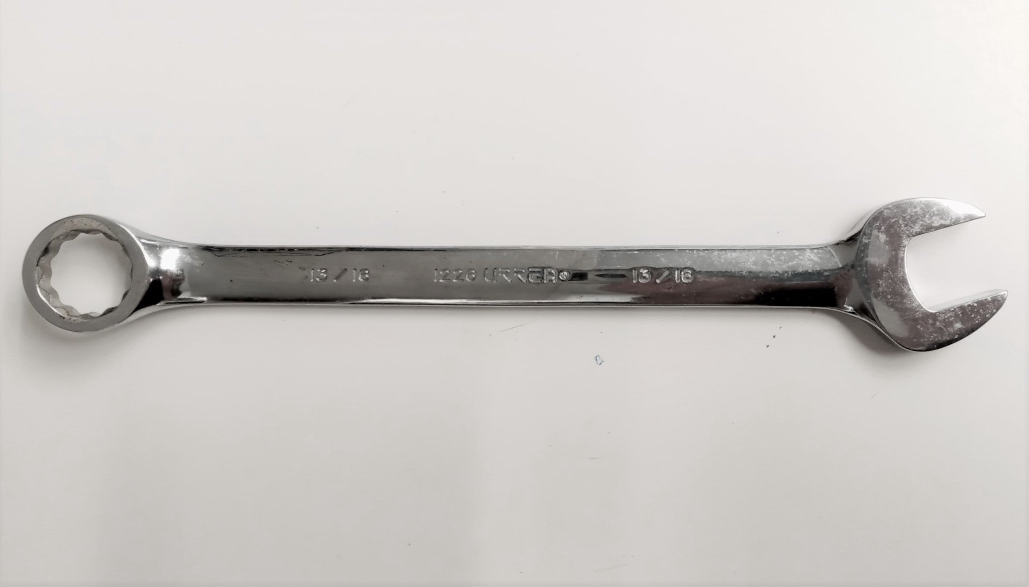 Urrea 1226 Full Polish 13/16" (20.6mm) Combination Wrench #62