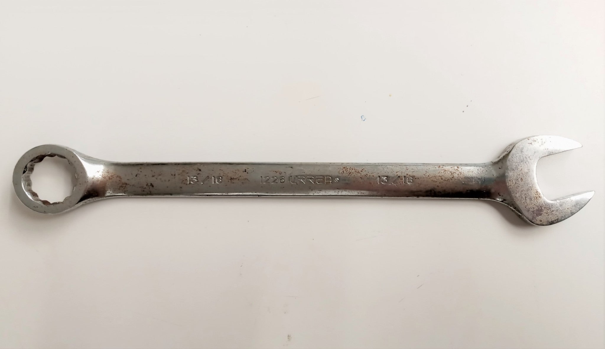 Urrea 1226 Full Polish 13/16" (20.6mm) Combination Wrench #62