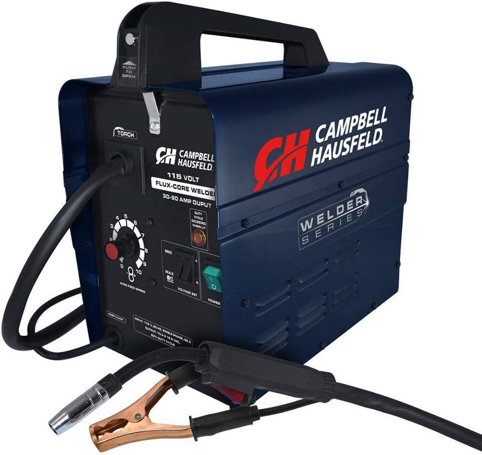 Campbell Hausfeld 213000 Flux Core Wire Welder 115-Volt 90 Amp
