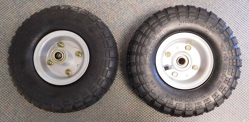 10" x 3" FIlled No Flat Wheel 5/8" Axle Use For Hand Truck Wheelbarrow HX-304-21