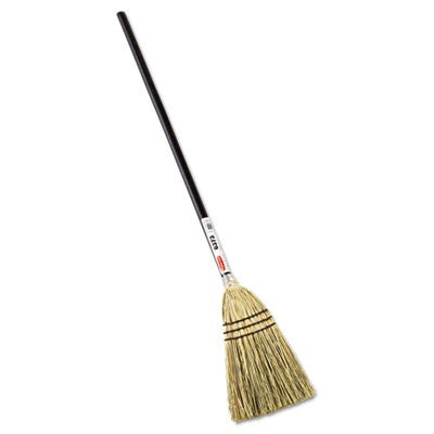 Rubbermaid 6373 Lobby Broom, 100% Corn Fill - 8" L x 1.5" W x 38" H