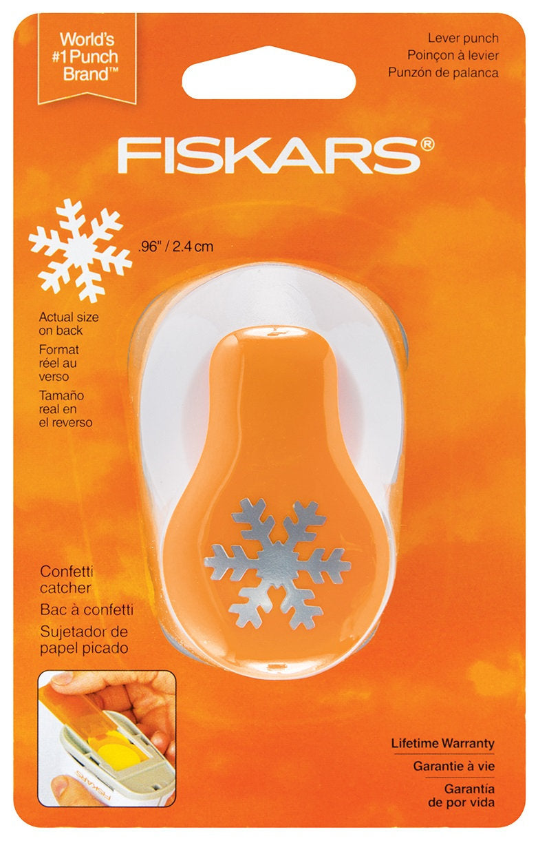 Fiskars 154750-1002 Snowflake Lever Punch