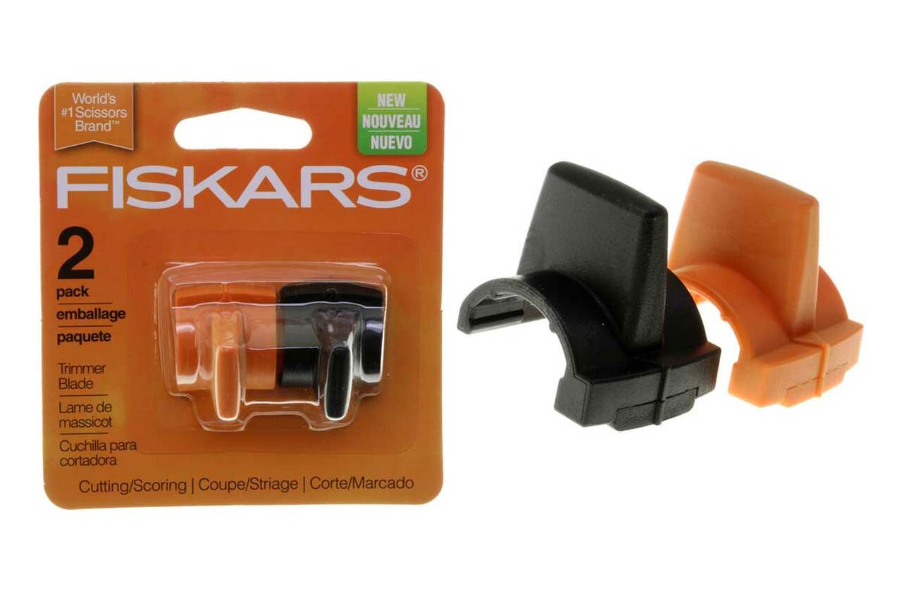 Fiskars Rotary Trimmer Replacement Blade F - 2/Pkg-28mm Straight. NEW
