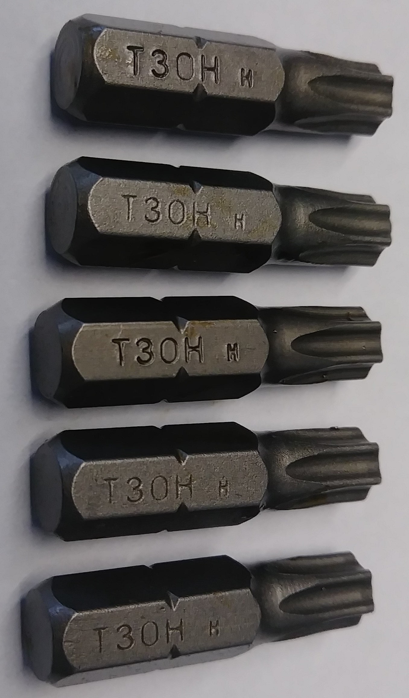 Bosch T30 Torx Tamperproof Screw Tips 5pc 338352