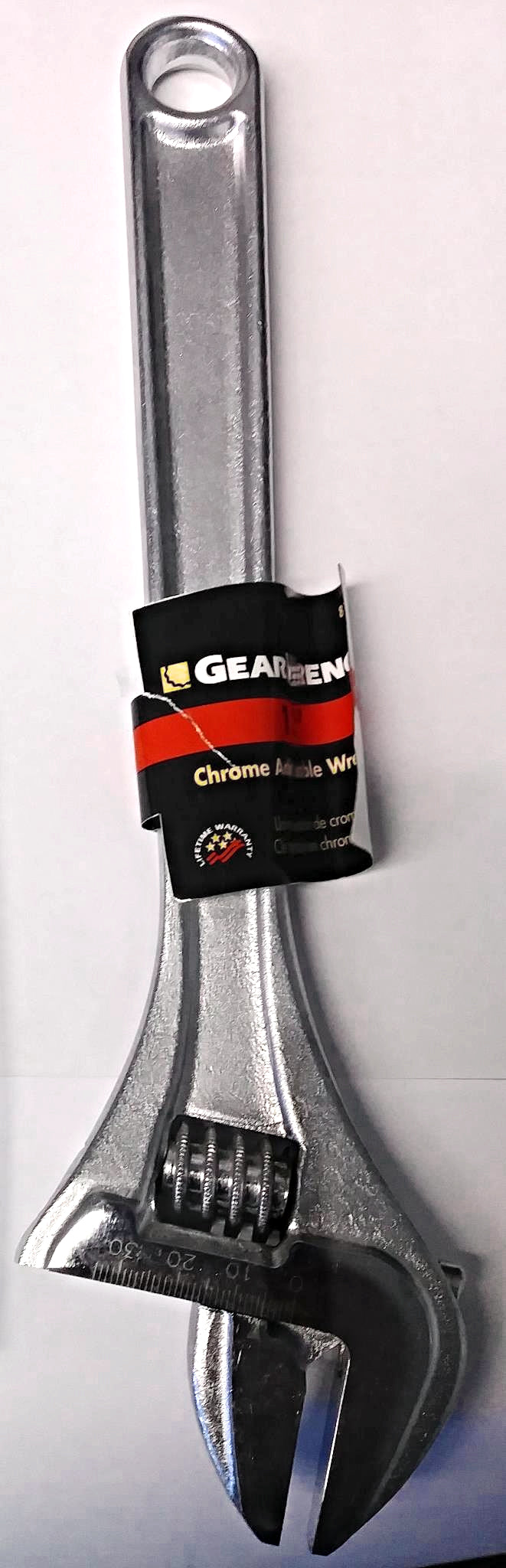 Gearwrench 81884 12" Chrome Adjustable Wrench