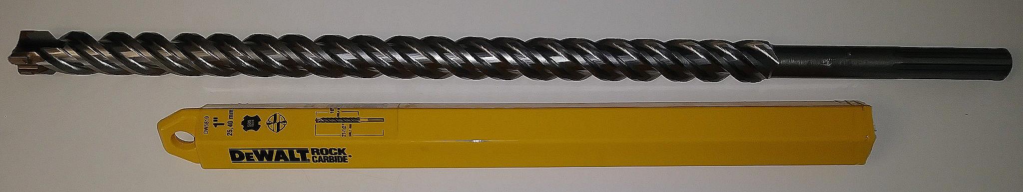 DeWALT DW5819 1" x 16" x 21-1/2" 4 Cutter SDS Max Rotary Hammer Drill Bit