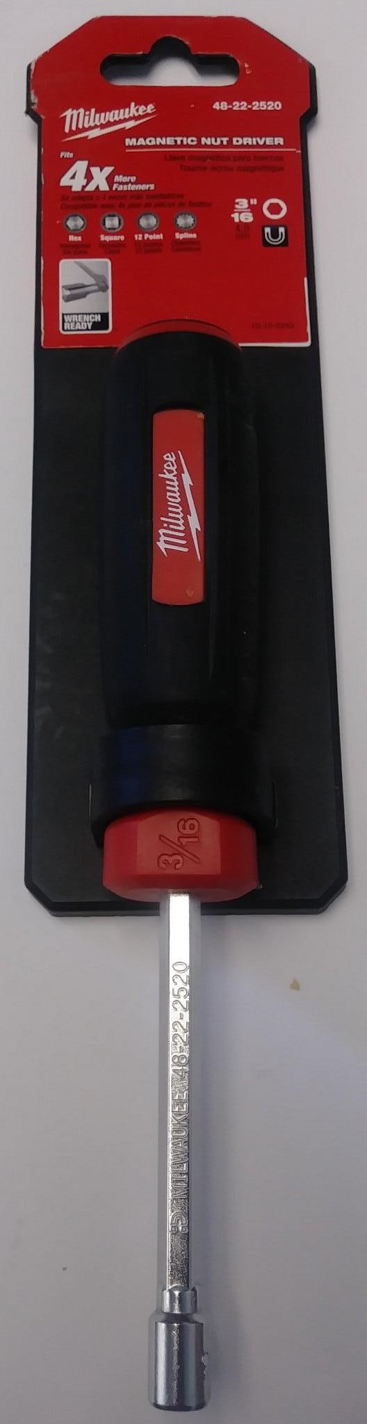 Milwaukee 48-22-2520 3/16" Magnetic Nut Driver