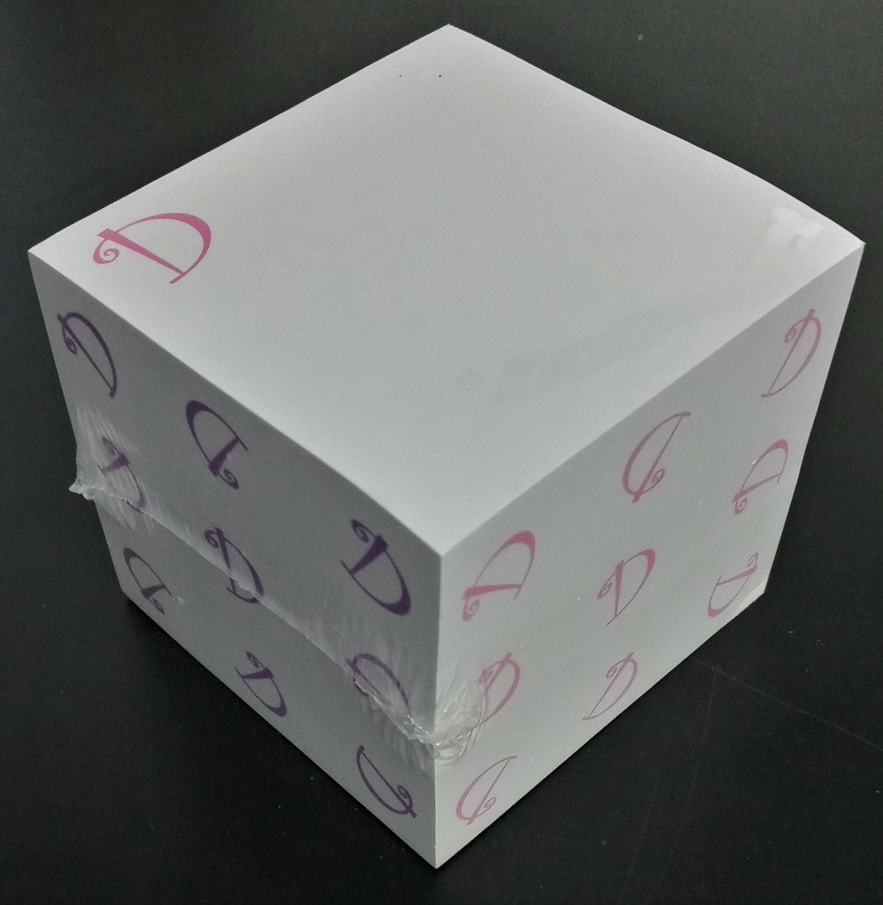 Post-it Alphabet Letters Sticky Note Cube