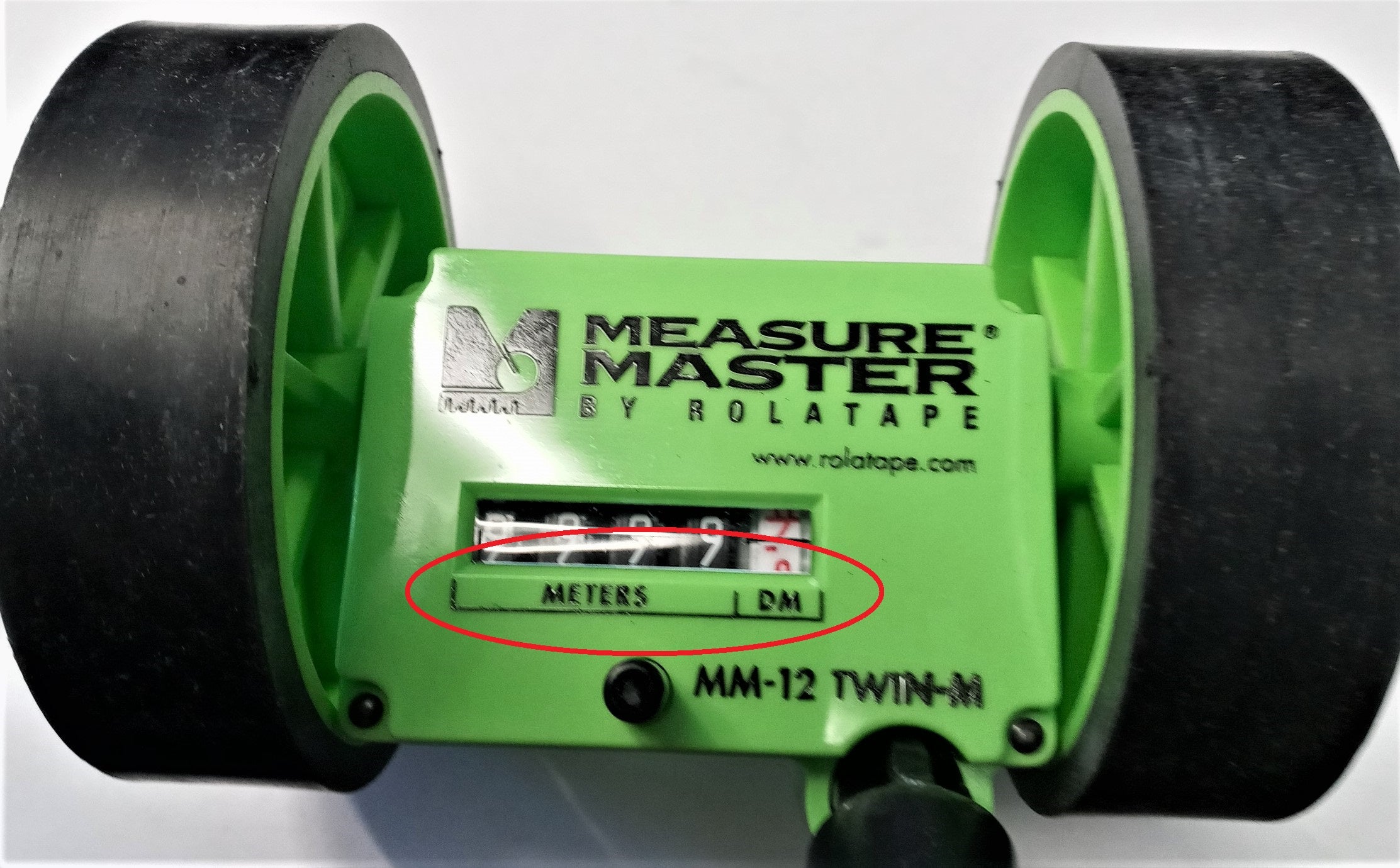 Measure Master By Rolatape MM-12 Twin Series (METRIC) Measuring Wheel USA