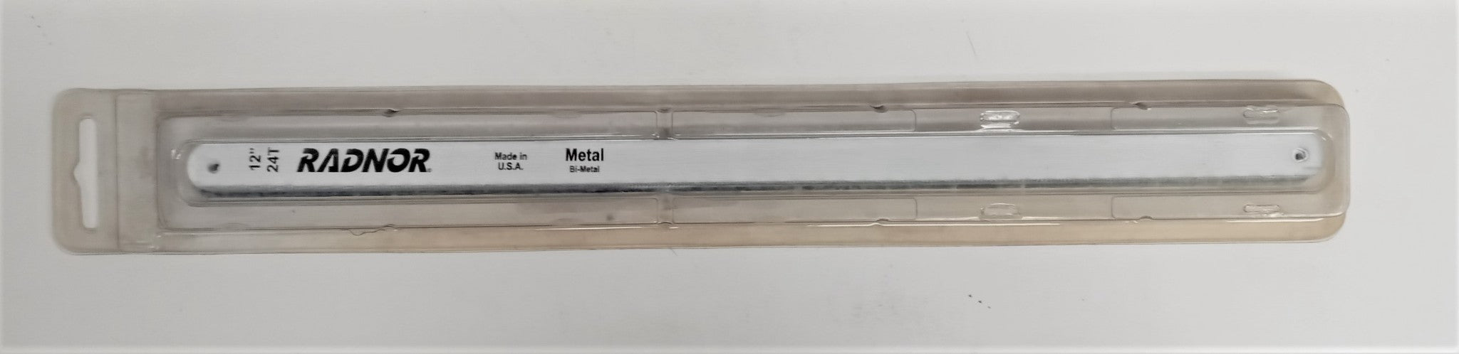 Radnor 64000525 Bi-Metal 12" 24T Hacksaw Blades 10pk USA