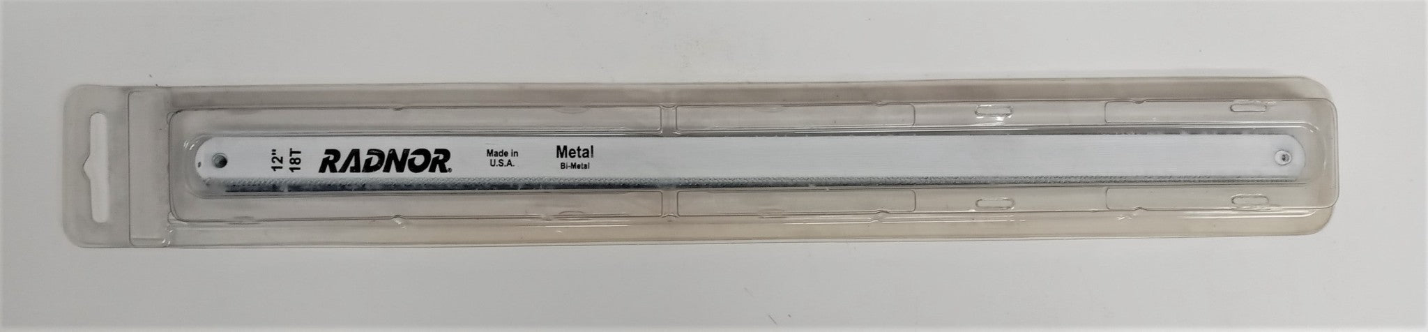 Radnor 64000524 Bi-Metal 12" 18T Hacksaw Blades 10pk USA
