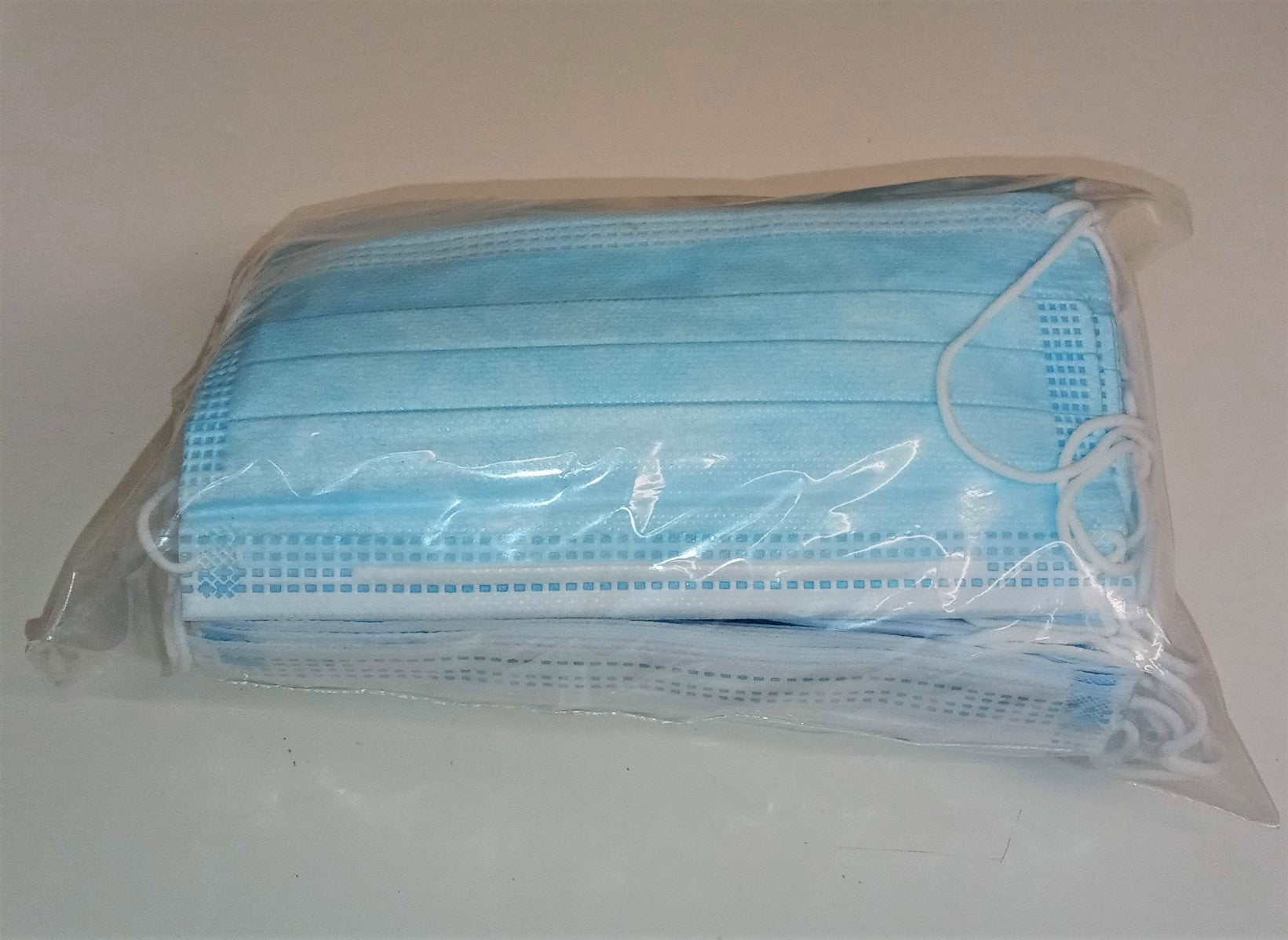 Pleated Face Mask Disposable Blue 50pcs