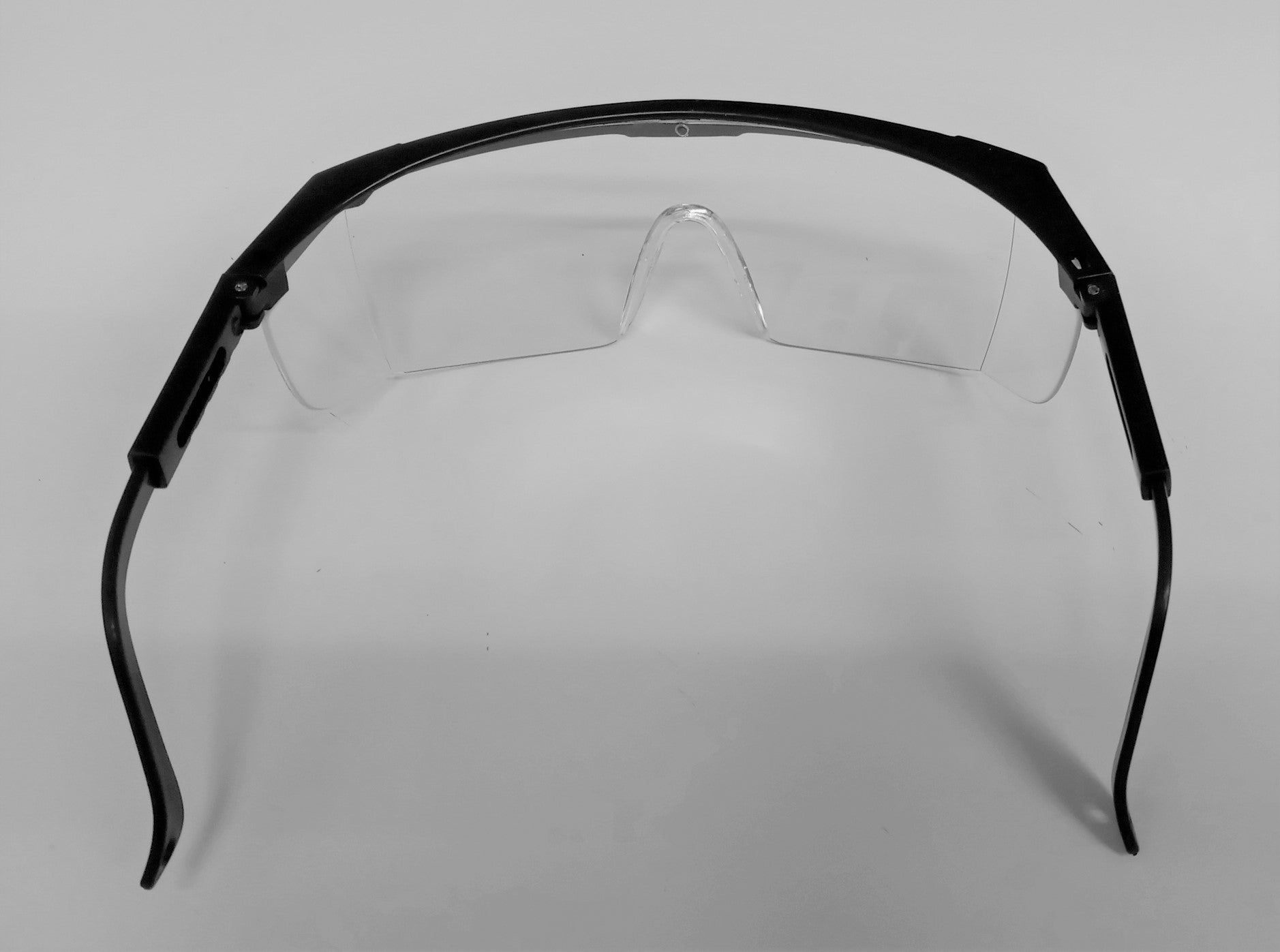 Order-Go Protection Glasses Clear Lens Black Frame 12pcs