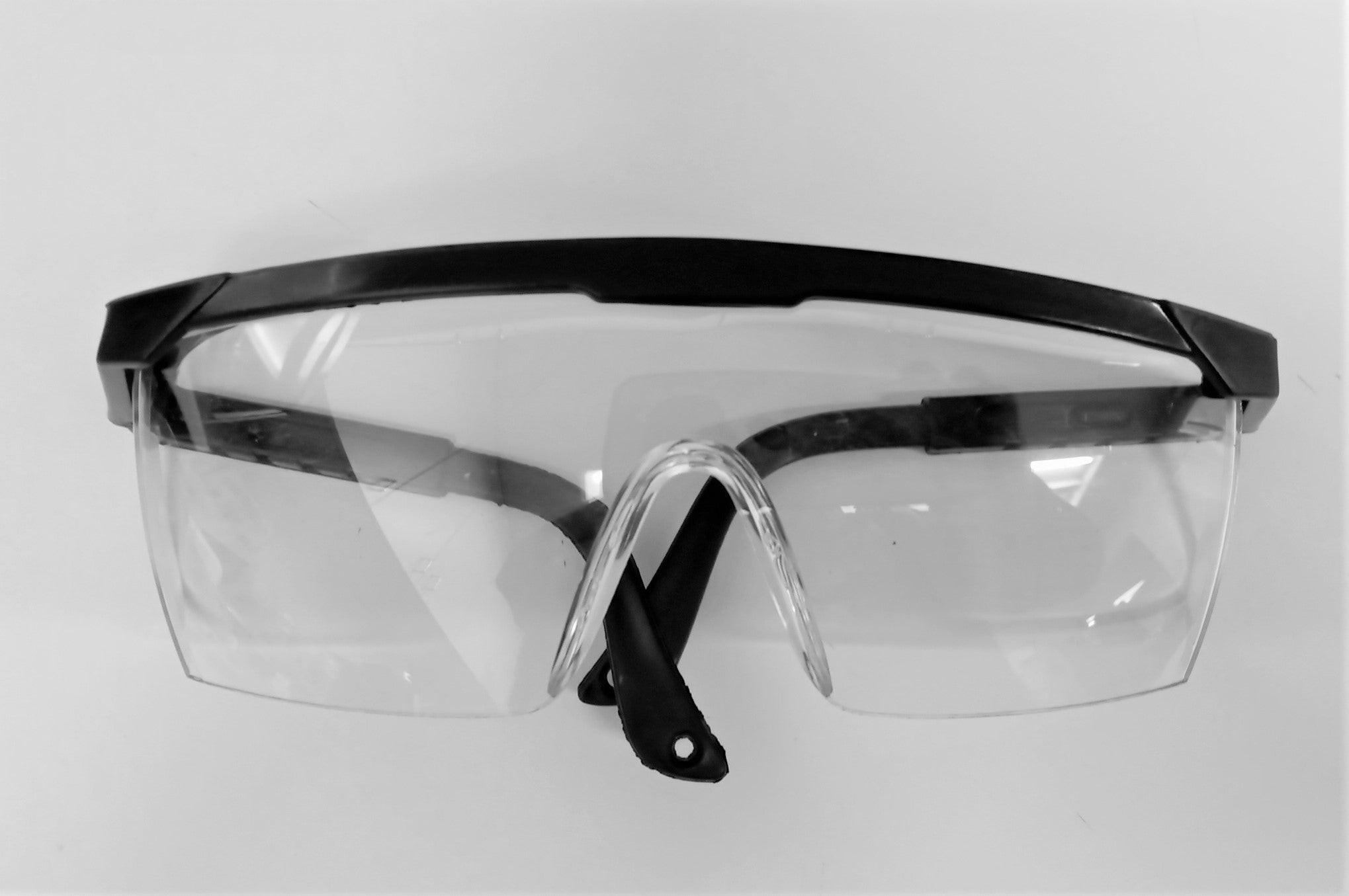 Order-Go Protection Glasses Clear Lens Black Frame 12pcs