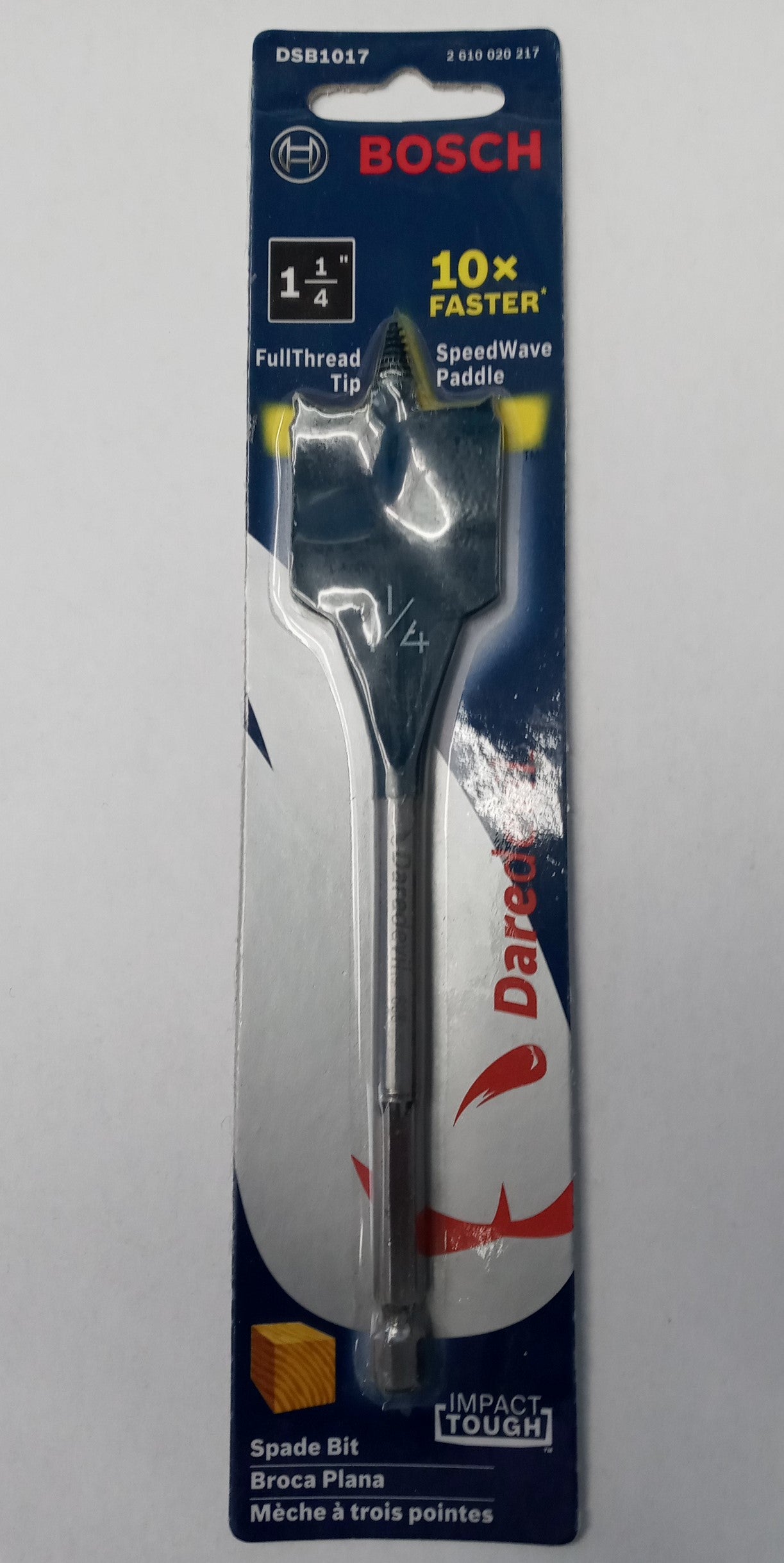 Bosch DareDevil DSB1017 1-1/4" x 6" Spade Bit