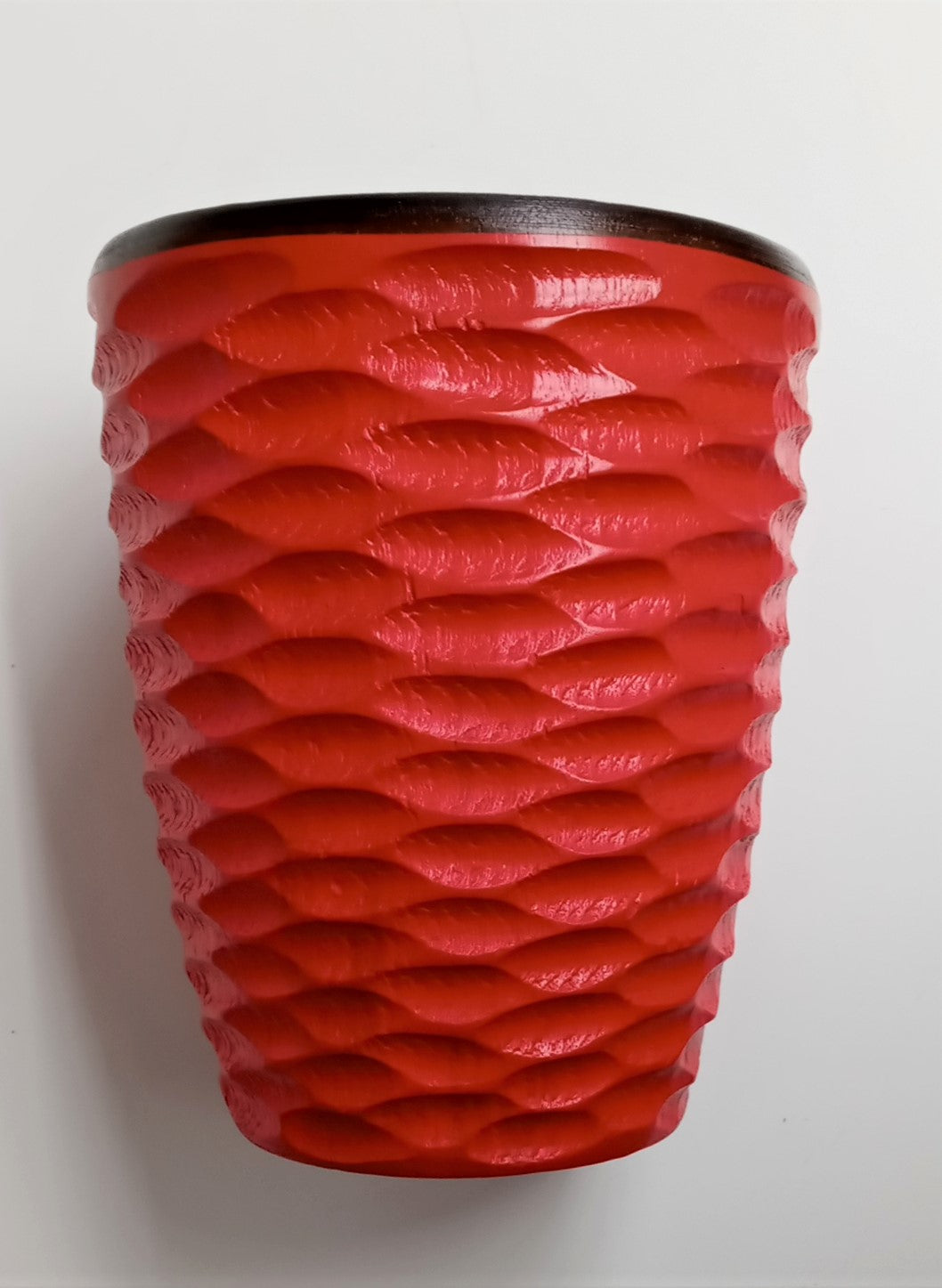 Enrico 3140MH1280 Honeycomb Utensil Holder Vase, Food Safe, 6" Dia x 7" Tall