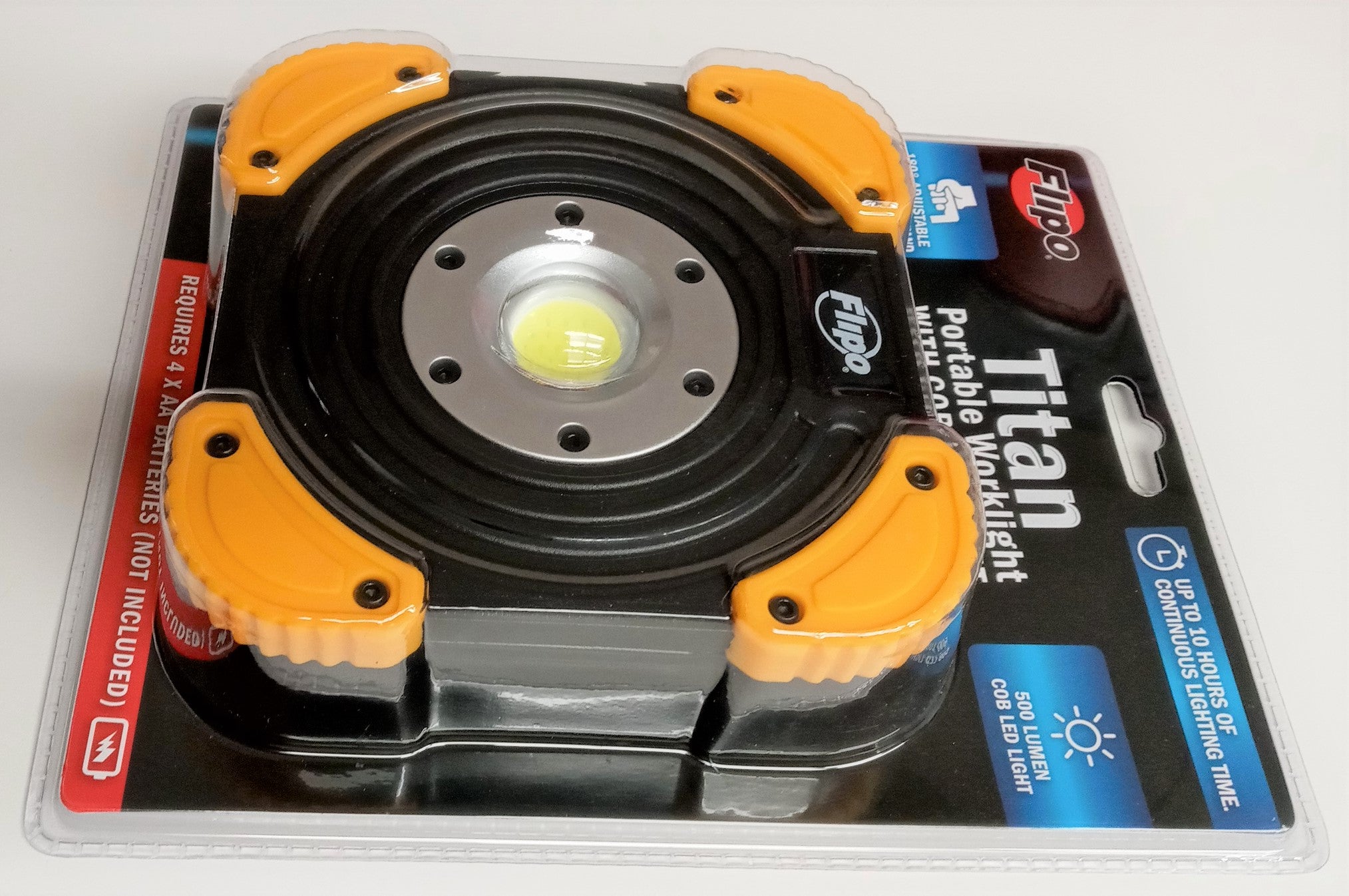 Titan F-SH-COBWRK-10W COB LED Portable, Adjustable Work Light 10W