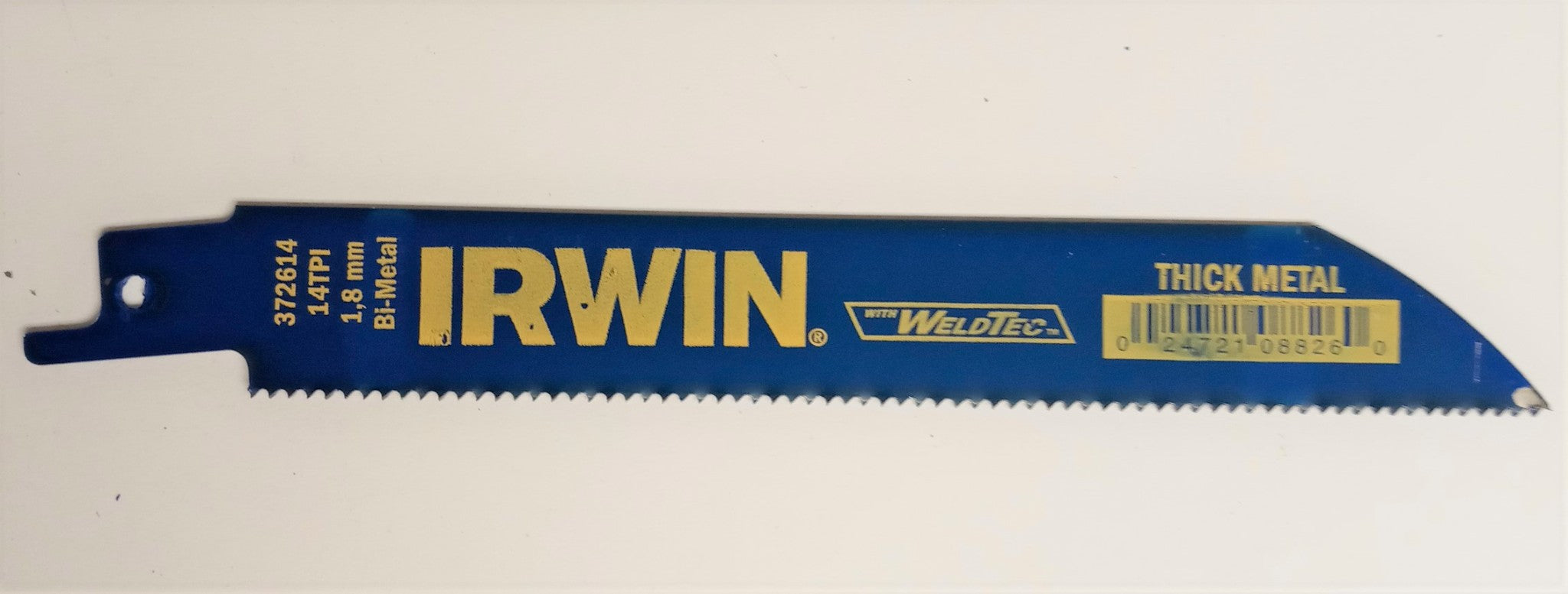 Irwin 372614BB 6" x 14 TPI Bi-Metal Reciprocating Saw Blades Weldtec USA 50pcs