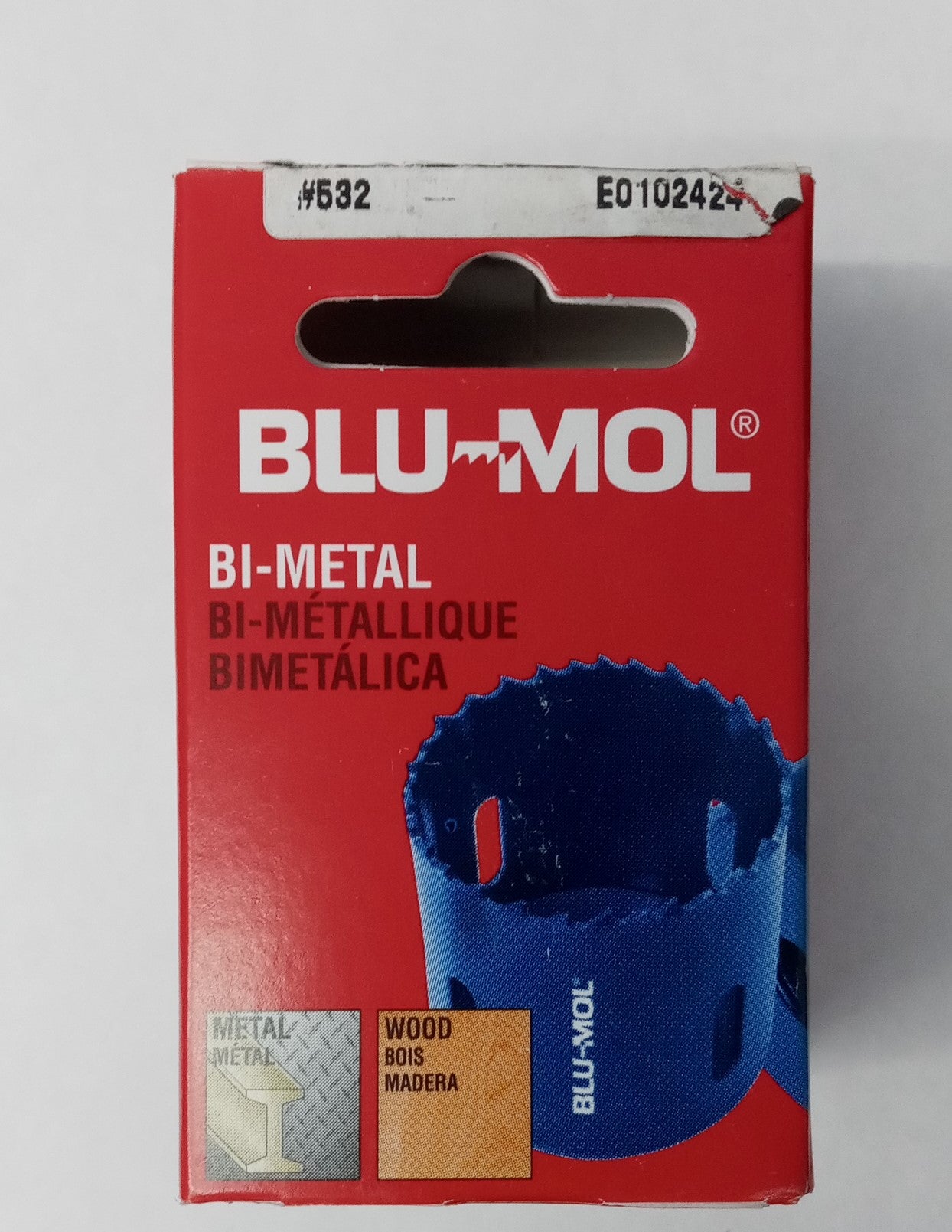 Blu-Mol 532 Bi-Metal 2" Hole Saw USA