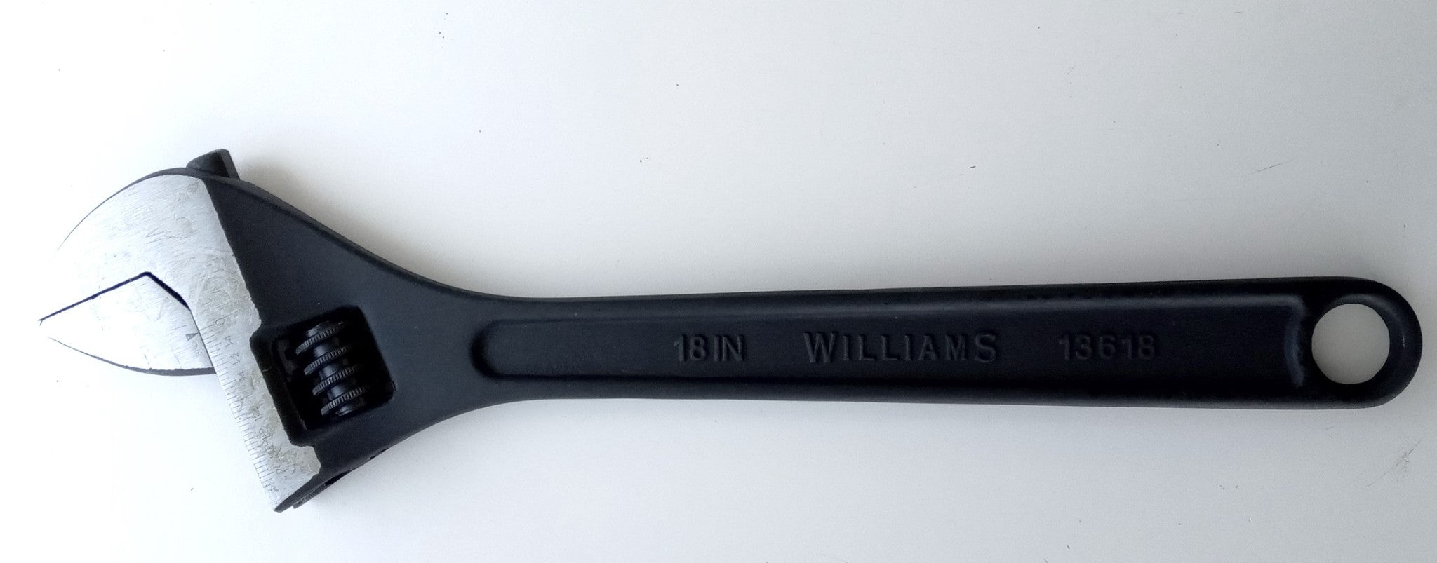 Williams 13618 Black 18in (450mm) Adjustable Wrench