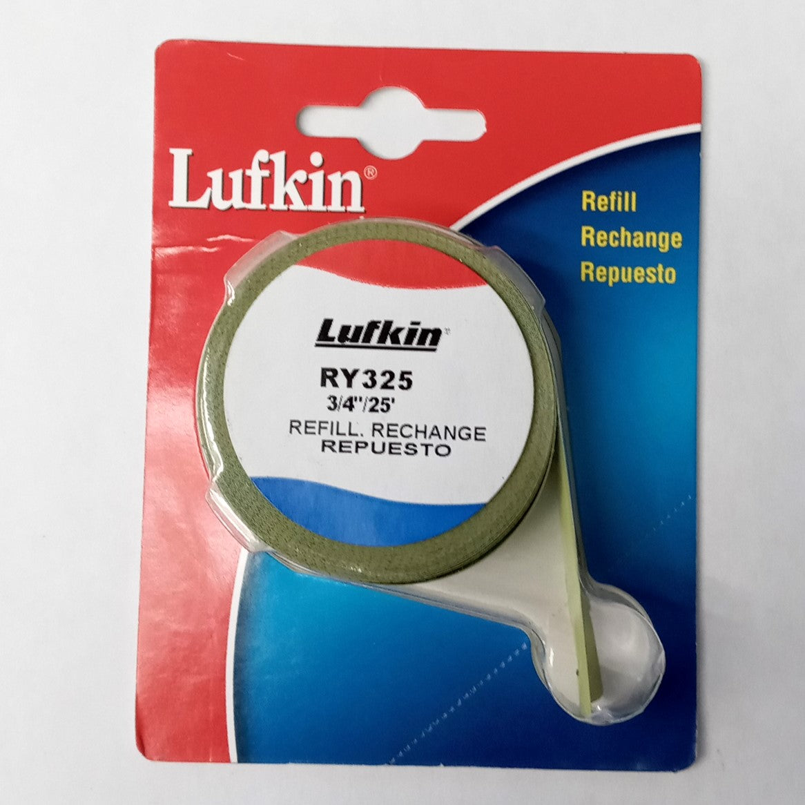 Lufkin RY325 Yellow Steel Universal Tape Refill 3/4" x 25'