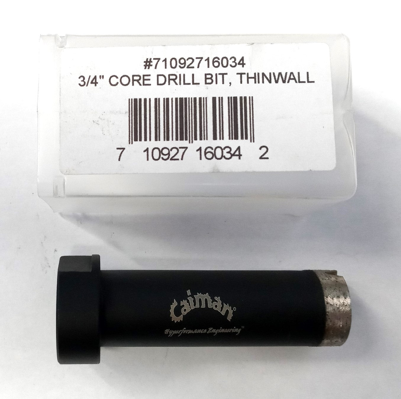 Caiman 16034 3/4" Thin Wall Core Drill Bit