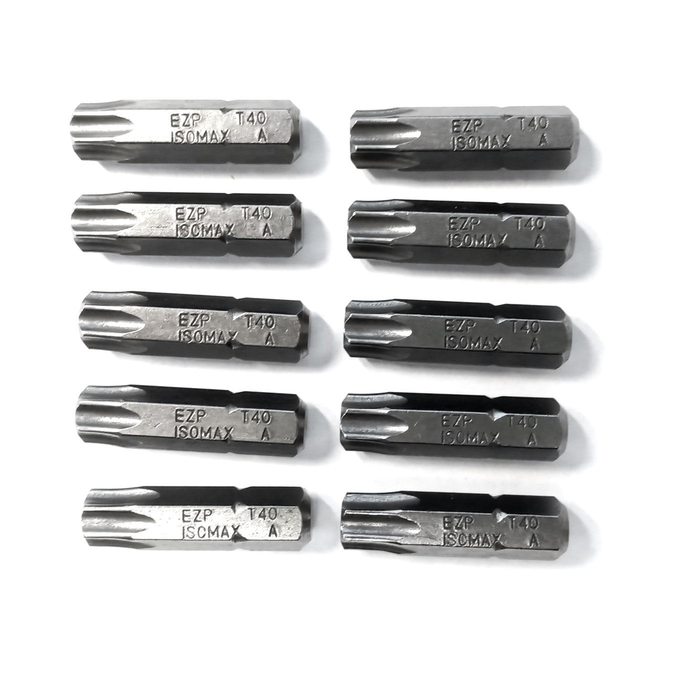 Eazypower 90304 ISOMAX T40 x 1" Star Bits 10pcs.