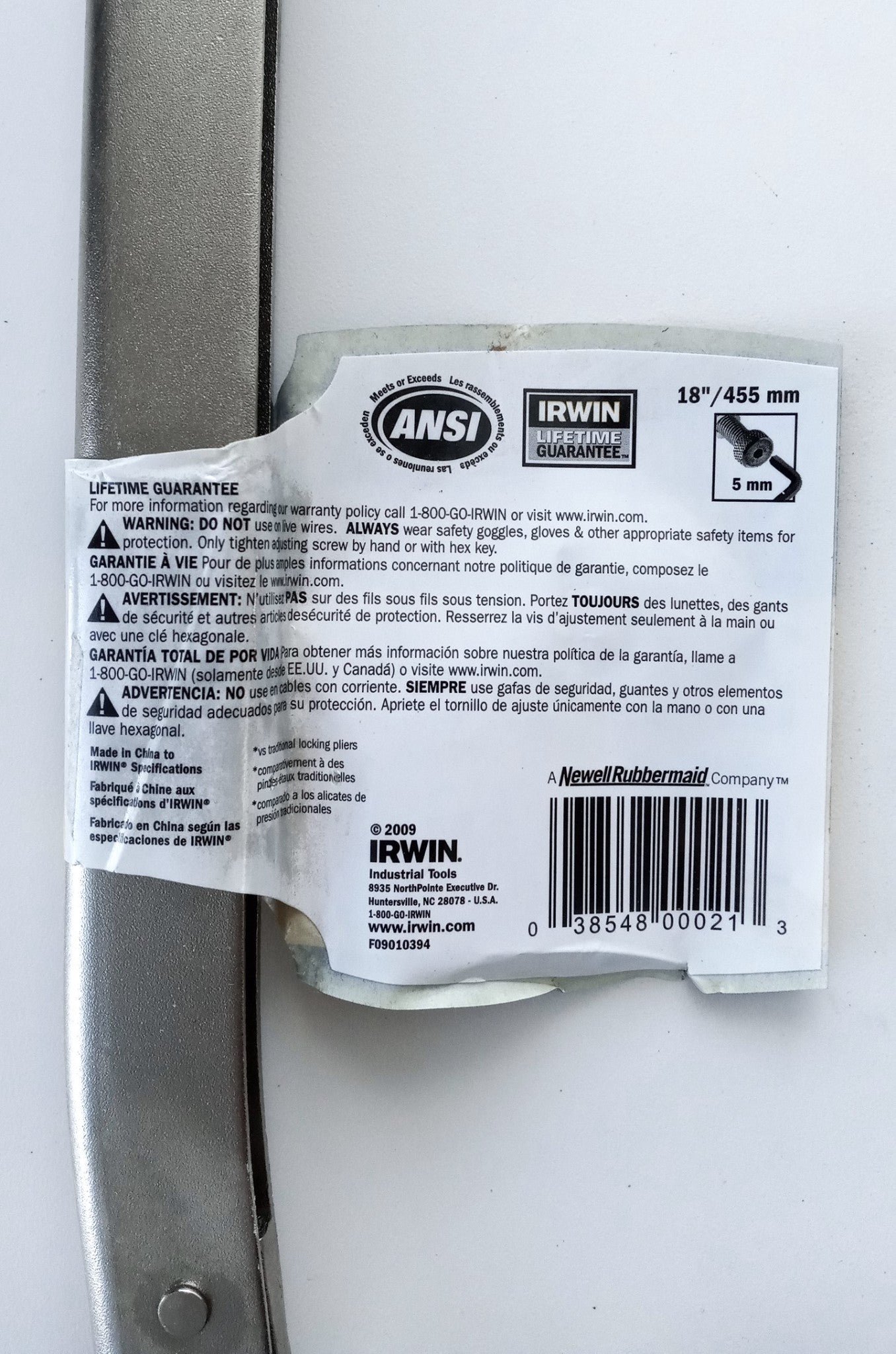 Irwin 18R ViseGrip 18" Locking CClamp