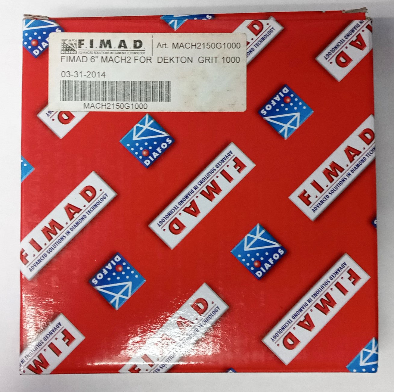 Fimad 6514 6" Mach 2 For Dekton 1000-Grit MACH2150G1000