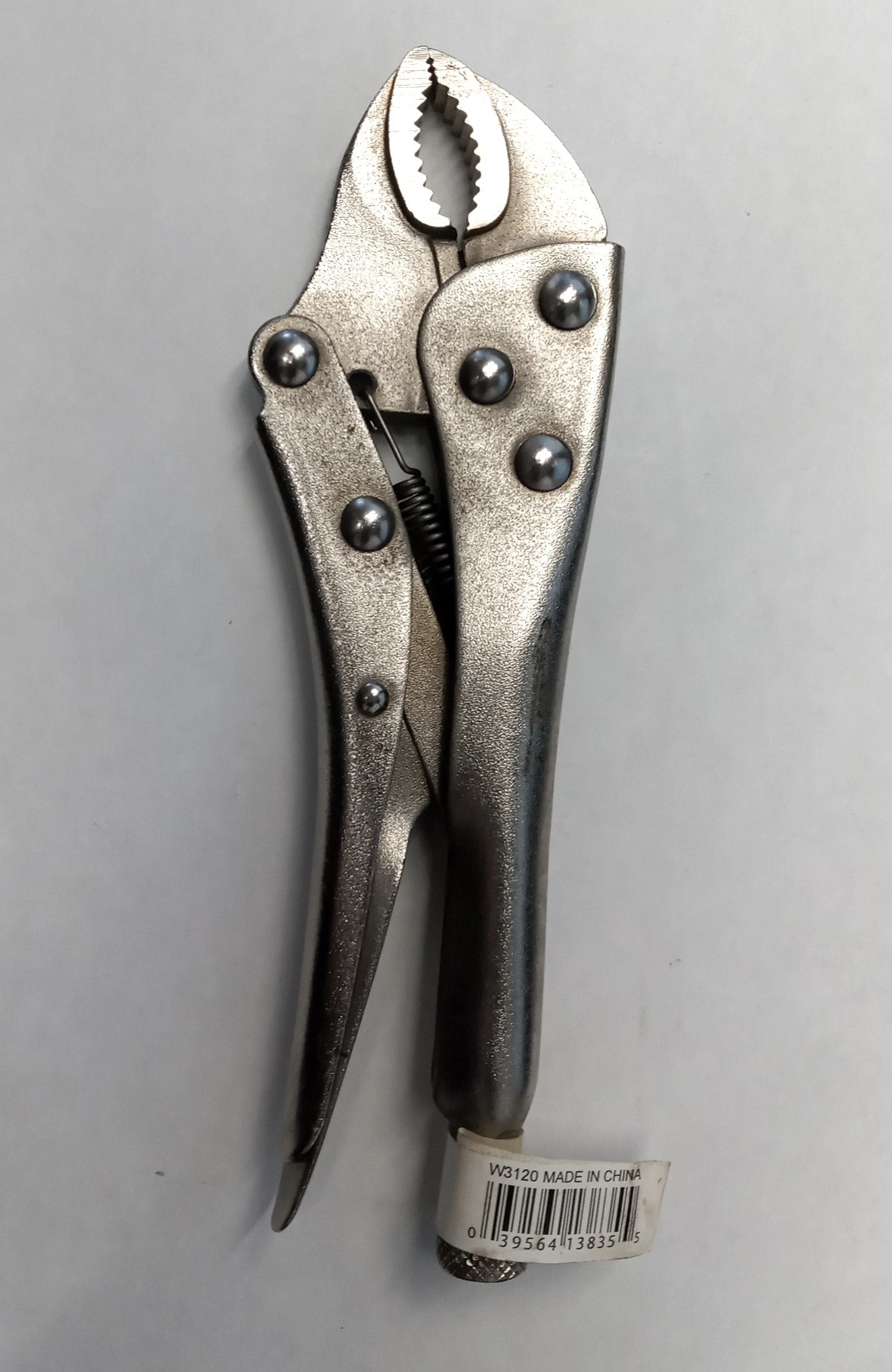 Wilmar W3120 7" Curved Jaw Locking Pliers
