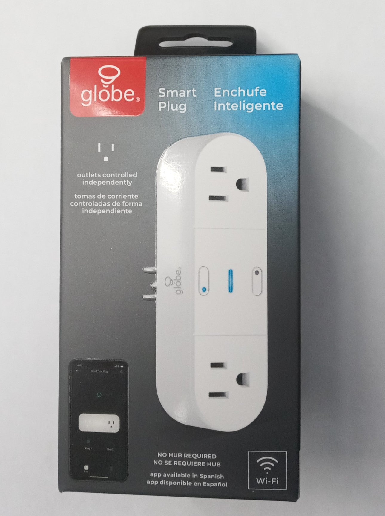 Globe Electric 50020-U Globe Smart Plug Outlet - White