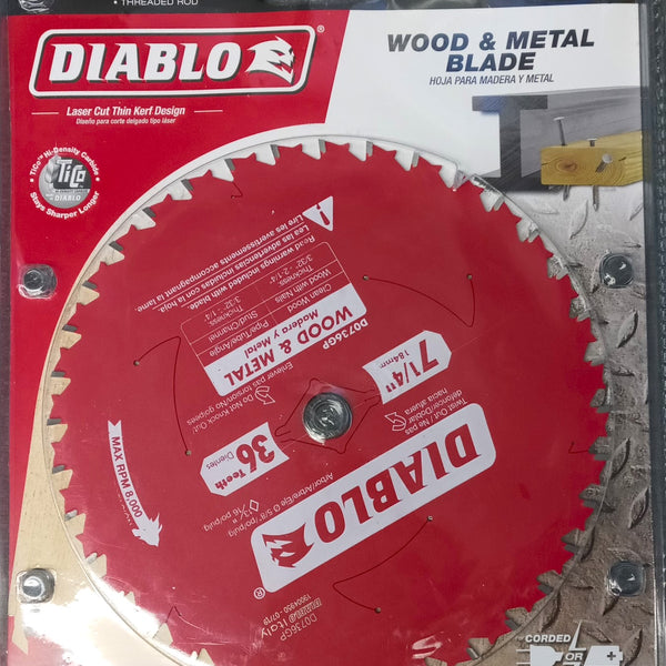 Diablo D0736GPX 7‑1/4