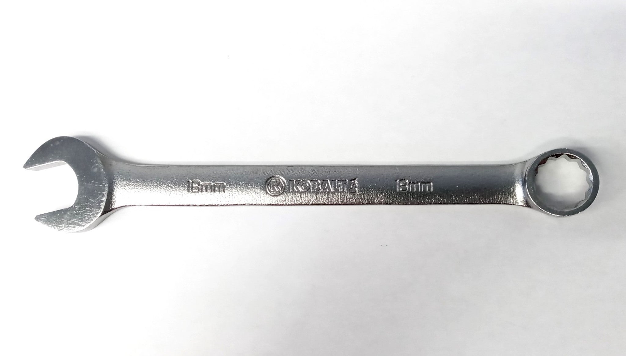 Kobalt 22918 18mm 12 Point Combination Wrench USA