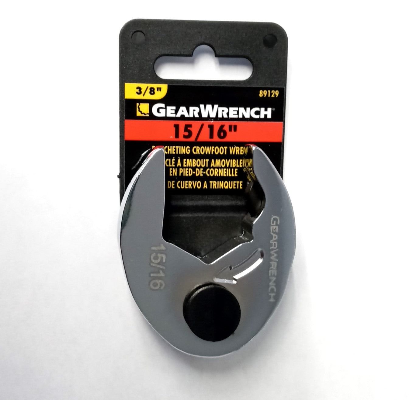 GEARWRENCH 89129 3/8" Drive 15/16"  Ratcheting Crowfoot SAE Wrench
