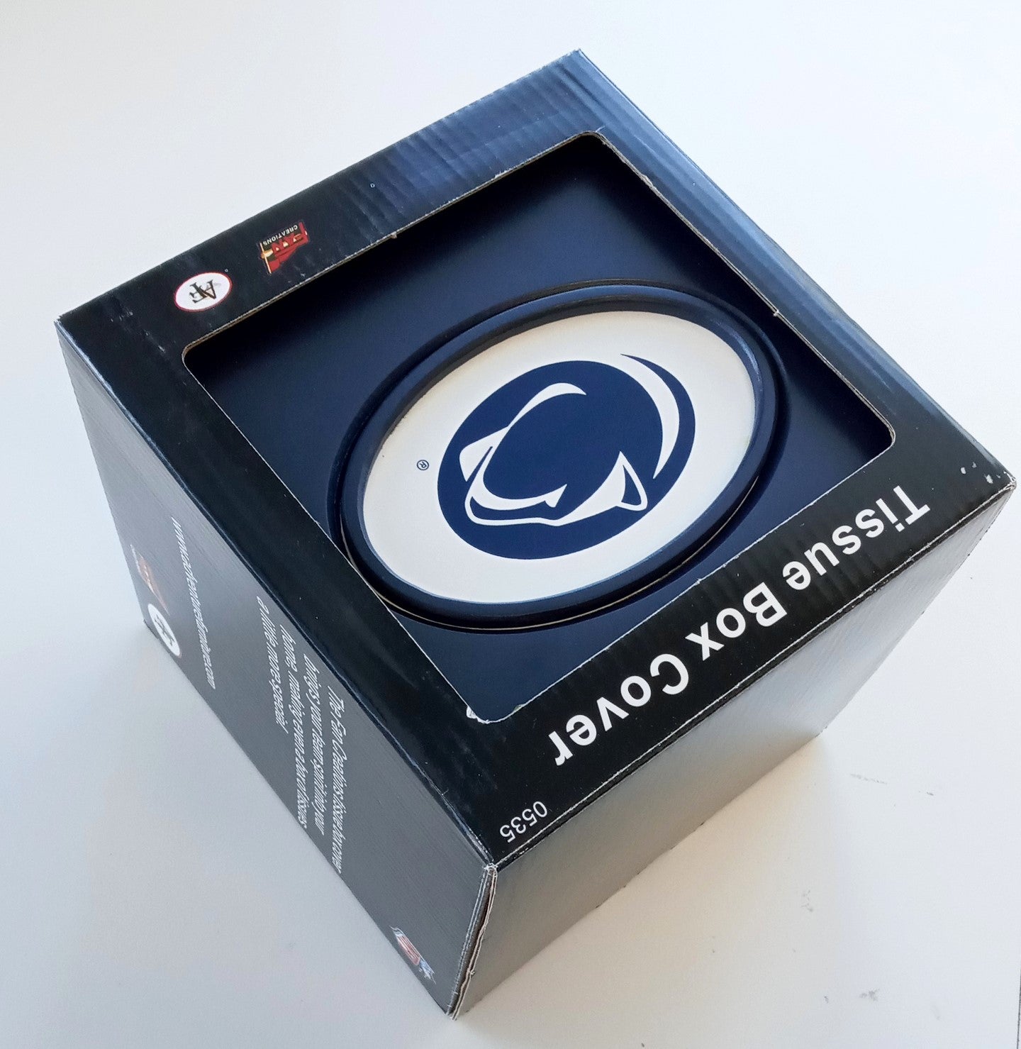 Fan Creations 0535 Tissue Box Cover NCAA  Penn State Nittany Lions