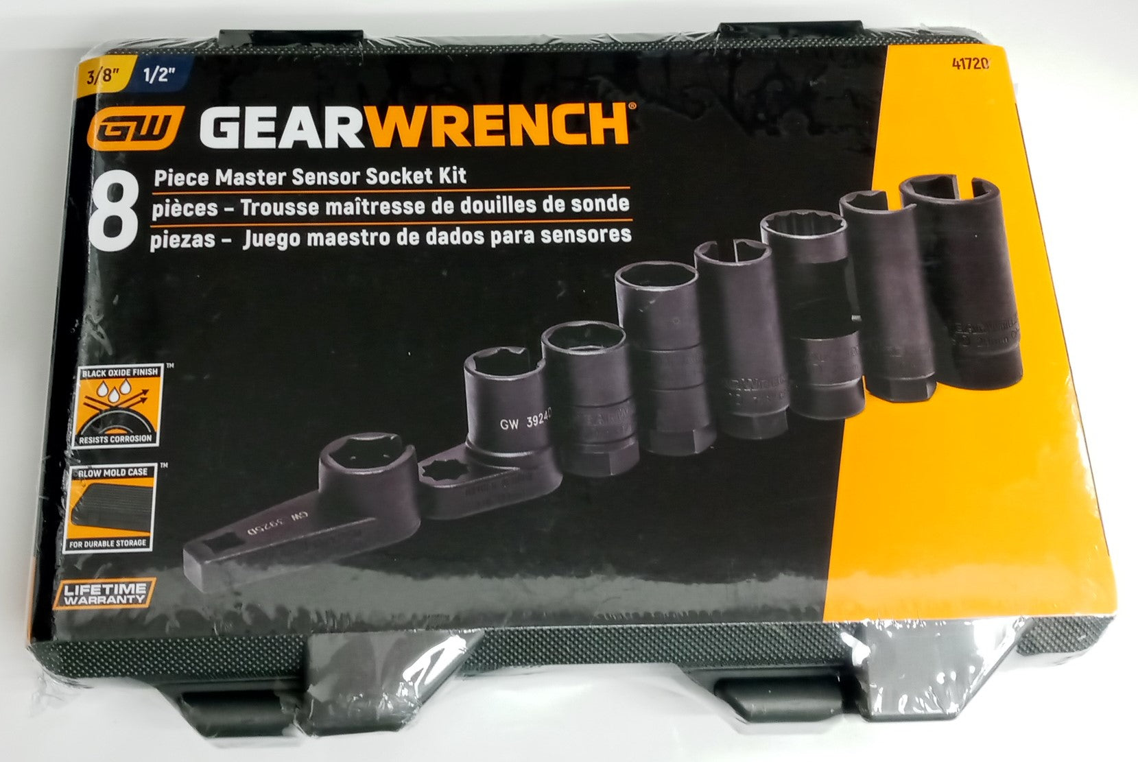 GEARWRENCH 41720 8 Pc. Sensor and Sending Socket Set