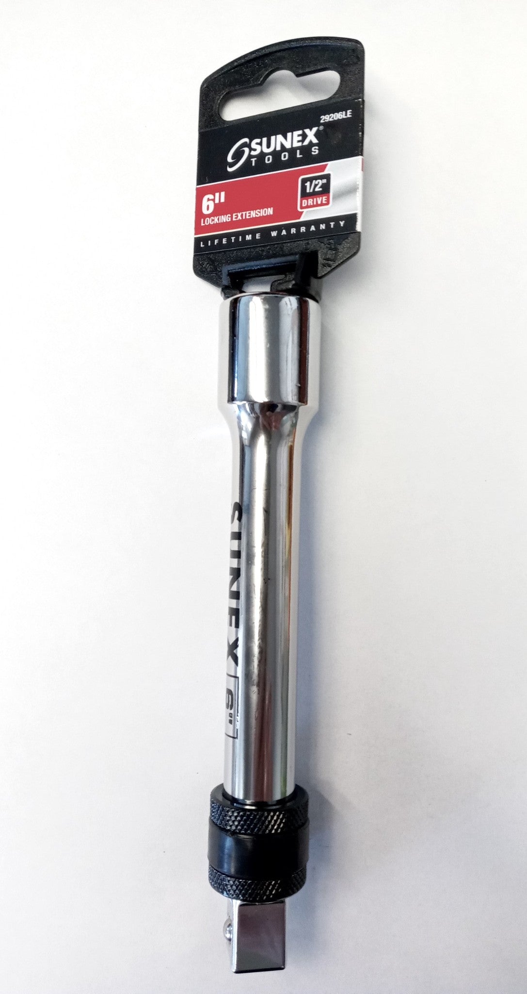 Sunex 29206LE Tools 1/2" x 6"  Drive Locking Socket Extension Bar