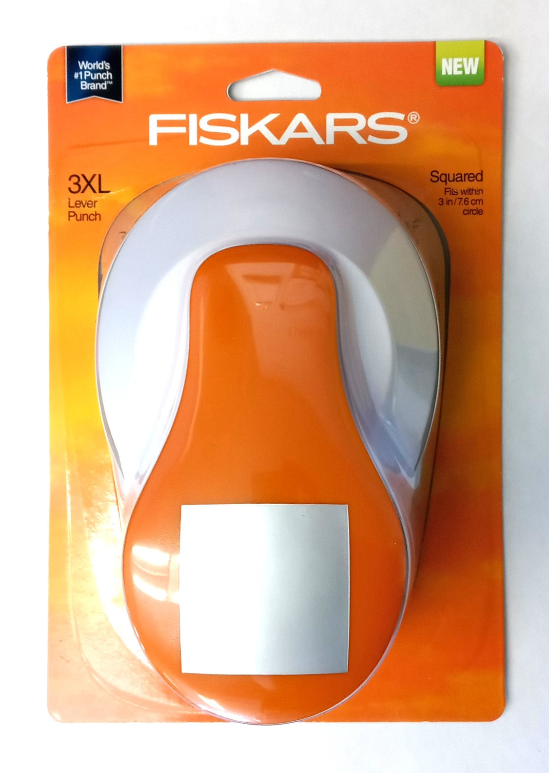 Fiskars 101480-1001 Paper Craft Lever Punch 3XL Large "Square"