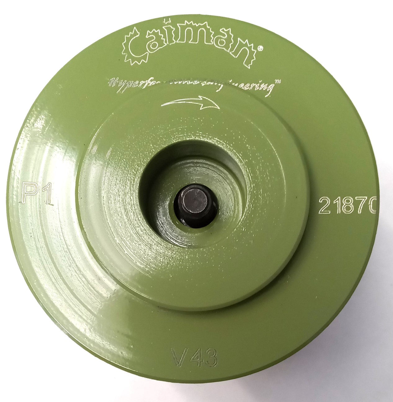 Caiman 21870 43mm Full Bullnose Diamond Profiling Wheel