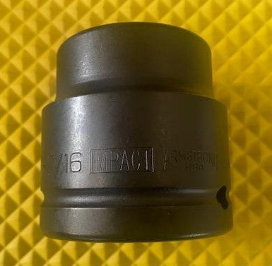 Armstrong 23-046 6 Point 1-1/2 Inch Drive Impact Socket 1-7/16" USA