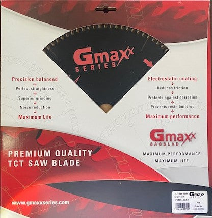 Gmaxx 2400.305H96 Saw Blade 12" x 96 Tooth H-atb -5 Hook Germany
